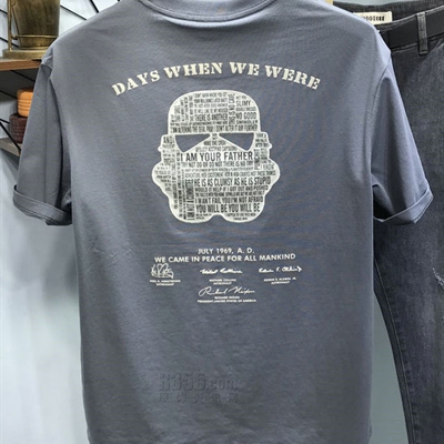 市场上装-T恤-休闲T恤【实拍】