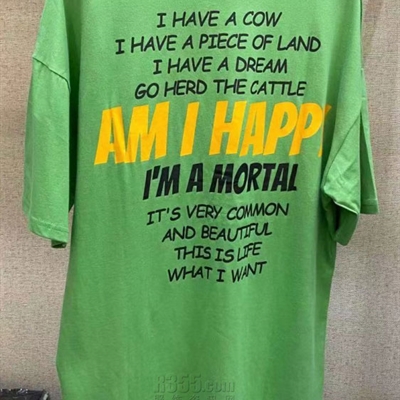 市场上装-T恤-微潮T恤【实拍】