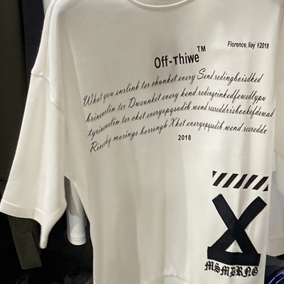 市场上装-T恤-微潮T恤【实拍】