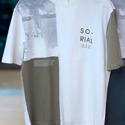 市场上装-T恤-休闲T恤【实拍】