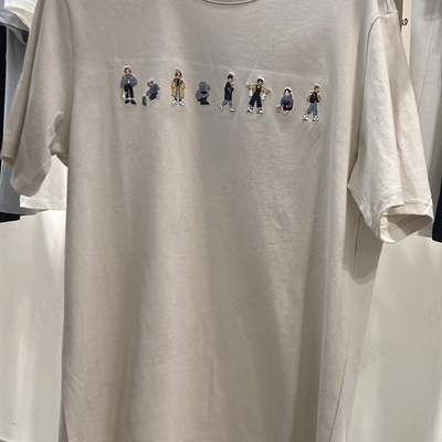 市场上装-T恤-休闲T恤【实拍】