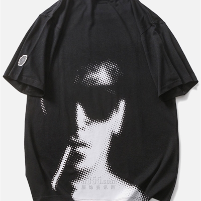 市场上装-T恤-微潮T恤