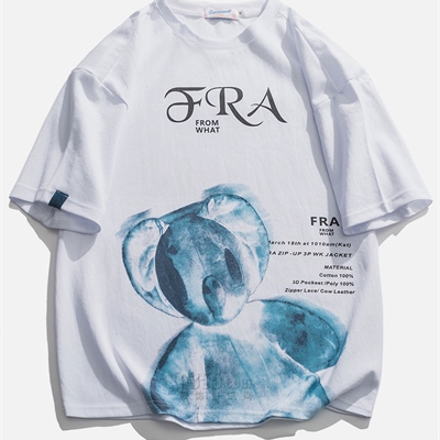 市场上装-T恤-微潮T恤