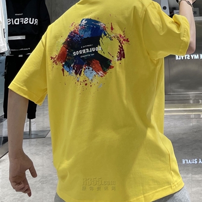 市场上装-T恤-微潮T恤