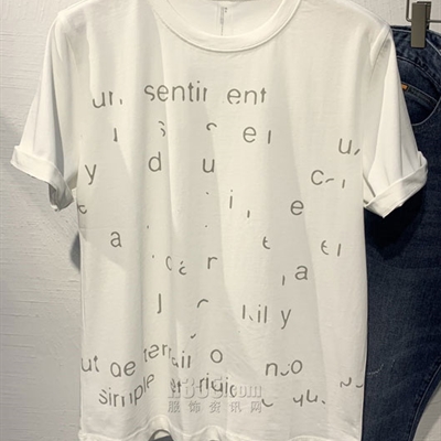 市场上装-T恤-休闲T恤【实拍】