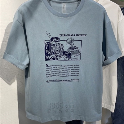 市场上装-T恤-休闲T恤【实拍】