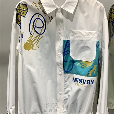 市场上装-衬衫-微潮衬衫【实拍】