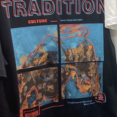 市场上装-T恤-微潮T恤【实拍】