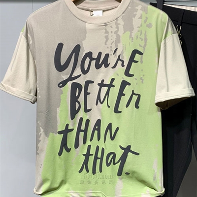 市场上装-T恤-休闲T恤【实拍】