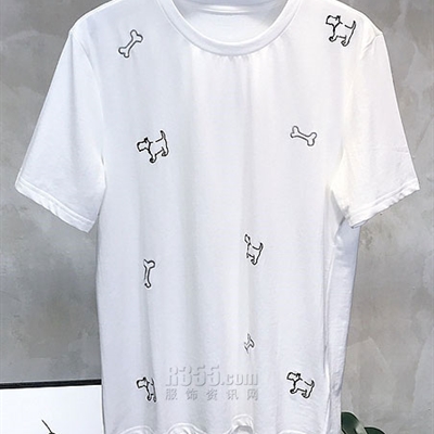 市场上装-T恤-休闲T恤【实拍】