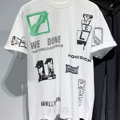 市场上装-T恤-微潮T恤【实拍】