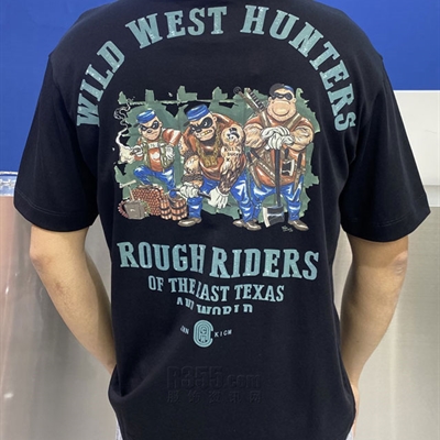 市场上装-T恤-微潮T恤