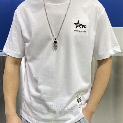 市场上装-T恤-微潮T恤