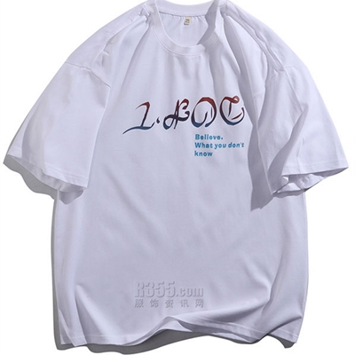 市场上装-T恤-微潮T恤