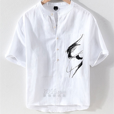 市场上装-衬衫-休闲衬衫