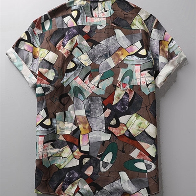 市场上装-衬衫-微潮衬衫