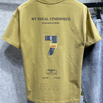 市场上装-T恤-休闲T恤【实拍】