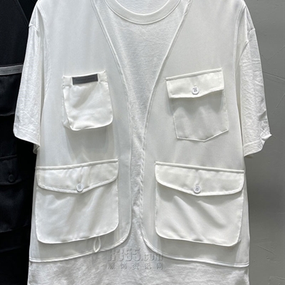 市场上装-T恤-工装T恤【实拍】