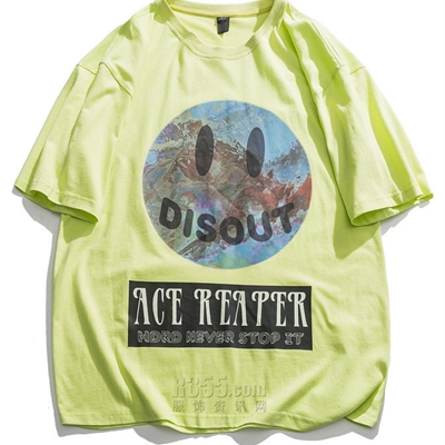 市场上装-T恤-微潮T恤