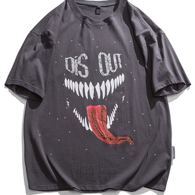 市场上装-T恤-微潮T恤