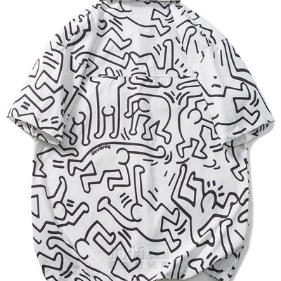 市场上装-衬衫-微潮衬衫