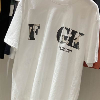 市场上装-T恤-休闲T恤【实拍】