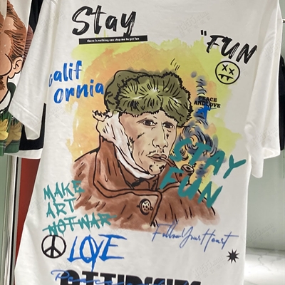 市场上装-T恤-微潮T恤【实拍】