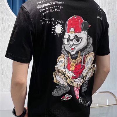 市场上装-T恤-微潮T恤