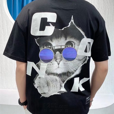 市场上装-T恤-微潮T恤