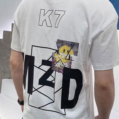 市场上装-T恤-微潮T恤