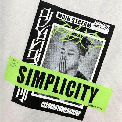 市场上装-T恤-微潮T恤