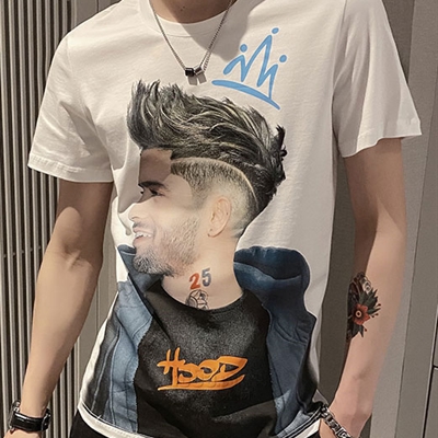 市场上装-T恤-微潮T恤