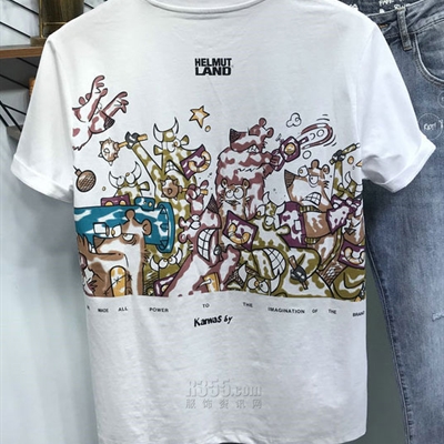 市场上装-T恤-休闲T恤【实拍】