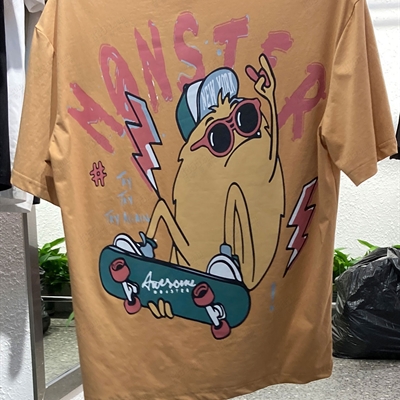 市场上装-T恤-微潮T恤【实拍】