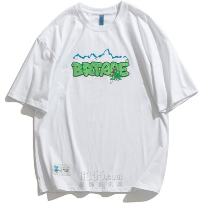 市场上装-T恤-微潮T恤