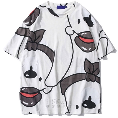 市场上装-T恤-微潮T恤