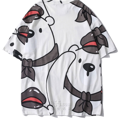 市场上装-T恤-微潮T恤