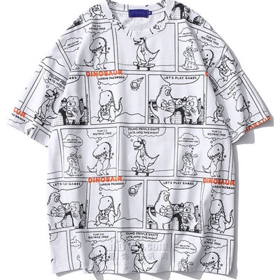 市场上装-T恤-微潮T恤