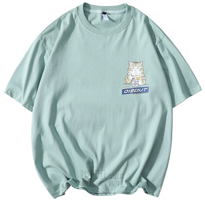 市场上装-T恤-微潮T恤