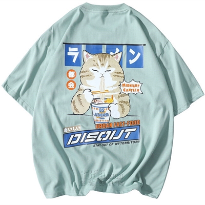 市场上装-T恤-微潮T恤