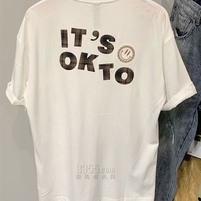 市场上装-T恤-休闲T恤【实拍】