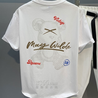 市场上装-T恤-休闲T恤【实拍】