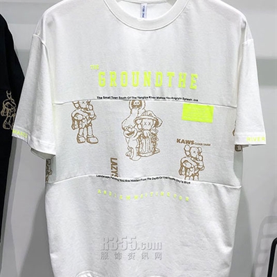 市场上装-T恤-休闲T恤【实拍】