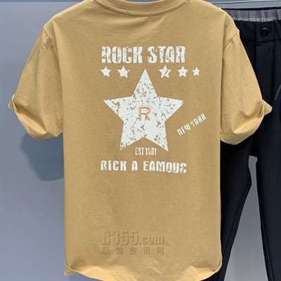 市场上装-T恤-休闲T恤【实拍】