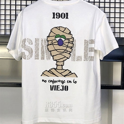 市场上装-T恤-休闲T恤【实拍】