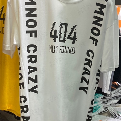 市场上装-T恤-微潮T恤【实拍】