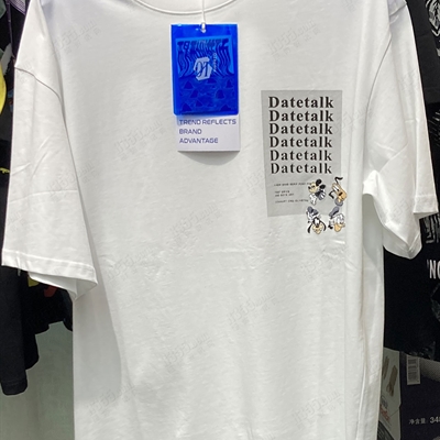 市场上装-T恤-微潮T恤【实拍】