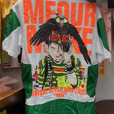 市场上装-T恤-微潮T恤【实拍】