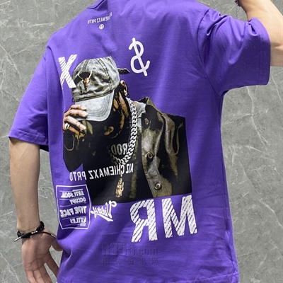 市场上装-T恤-微潮T恤