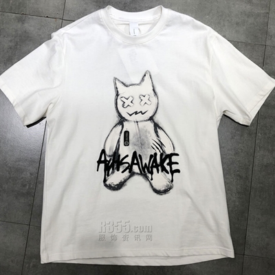 市场上装-T恤-微潮T恤